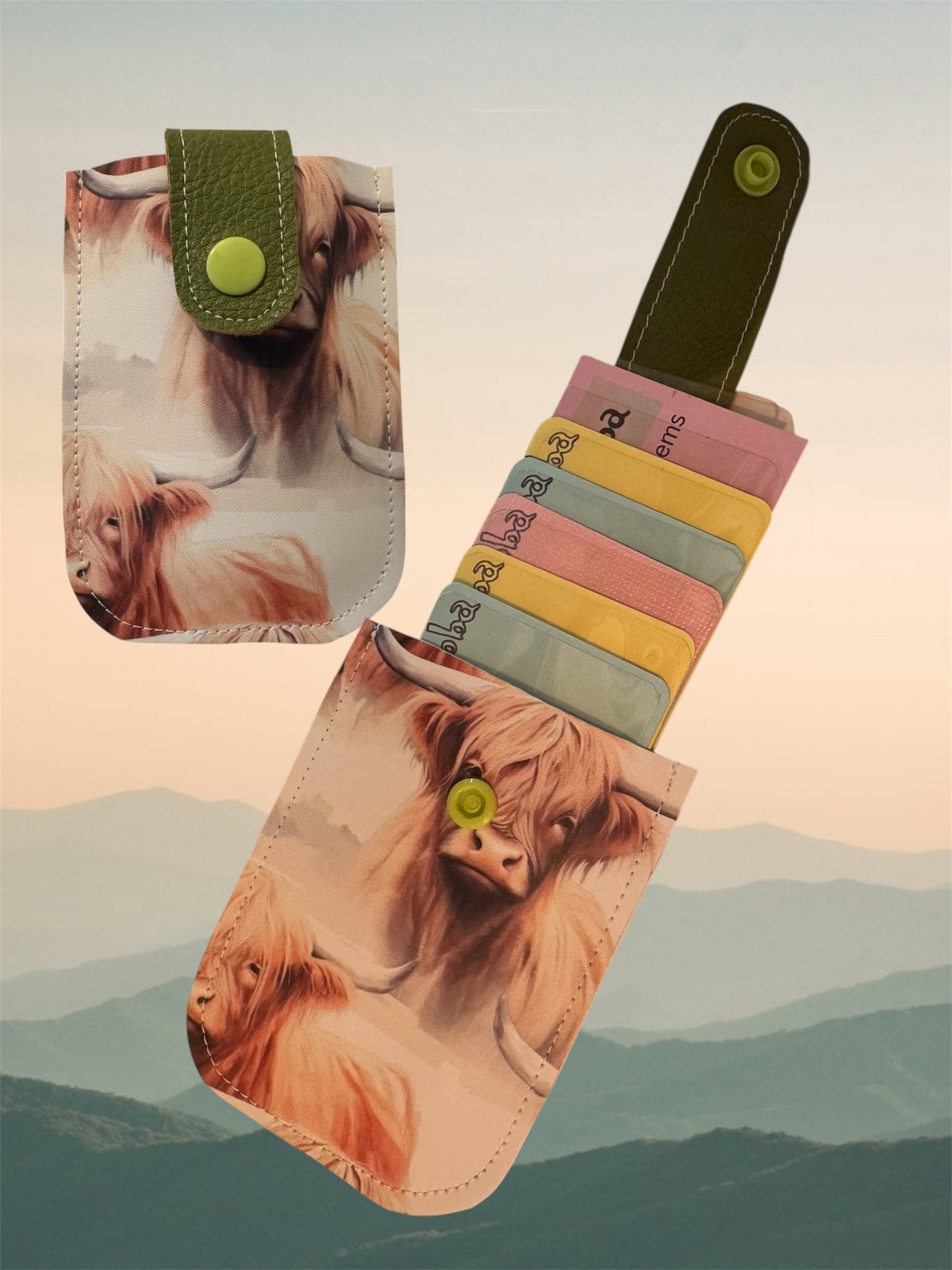 Pull out card holder (POCH)