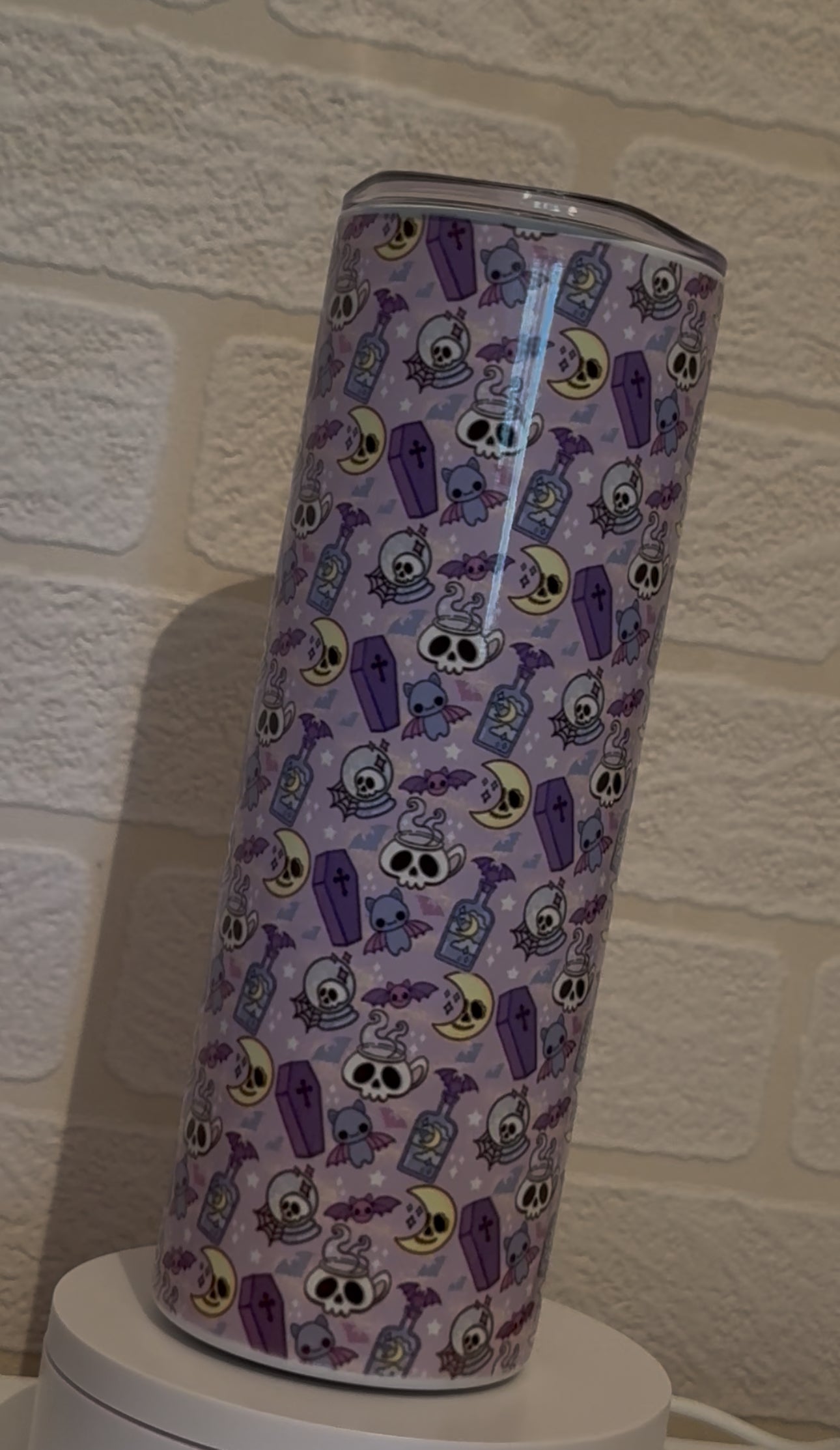 metal tumbler with straw