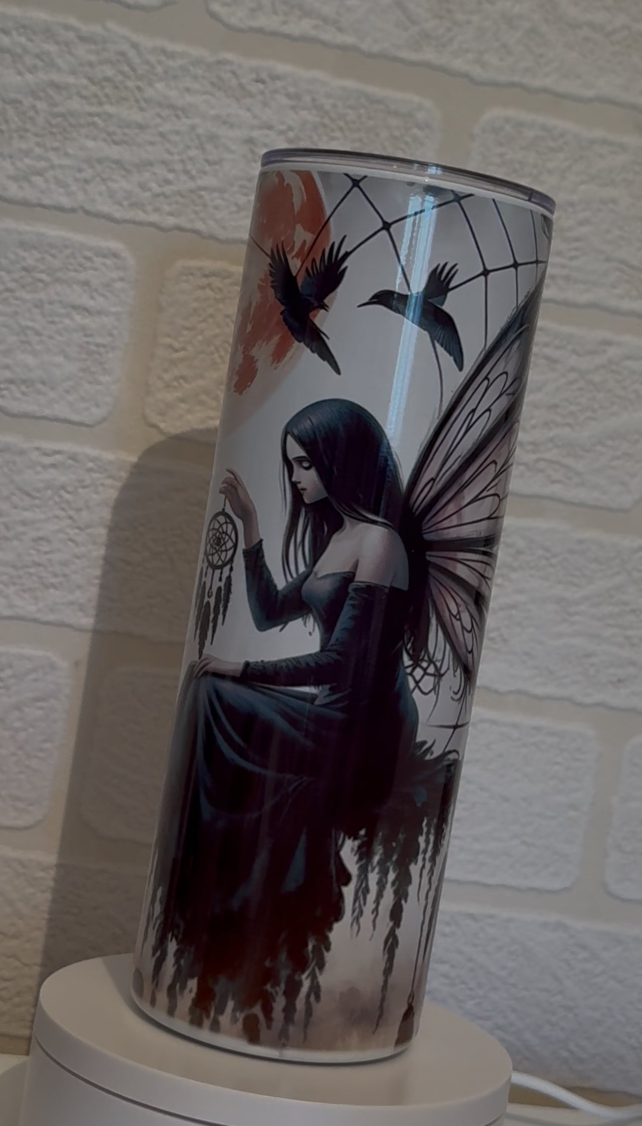 metal tumbler with straw