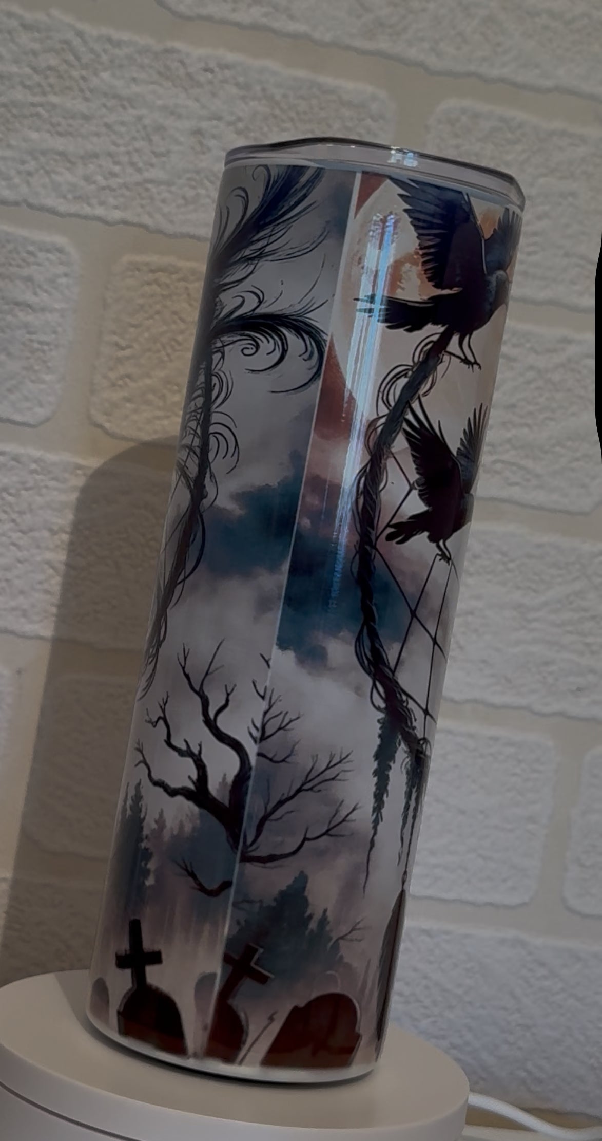 metal tumbler with straw