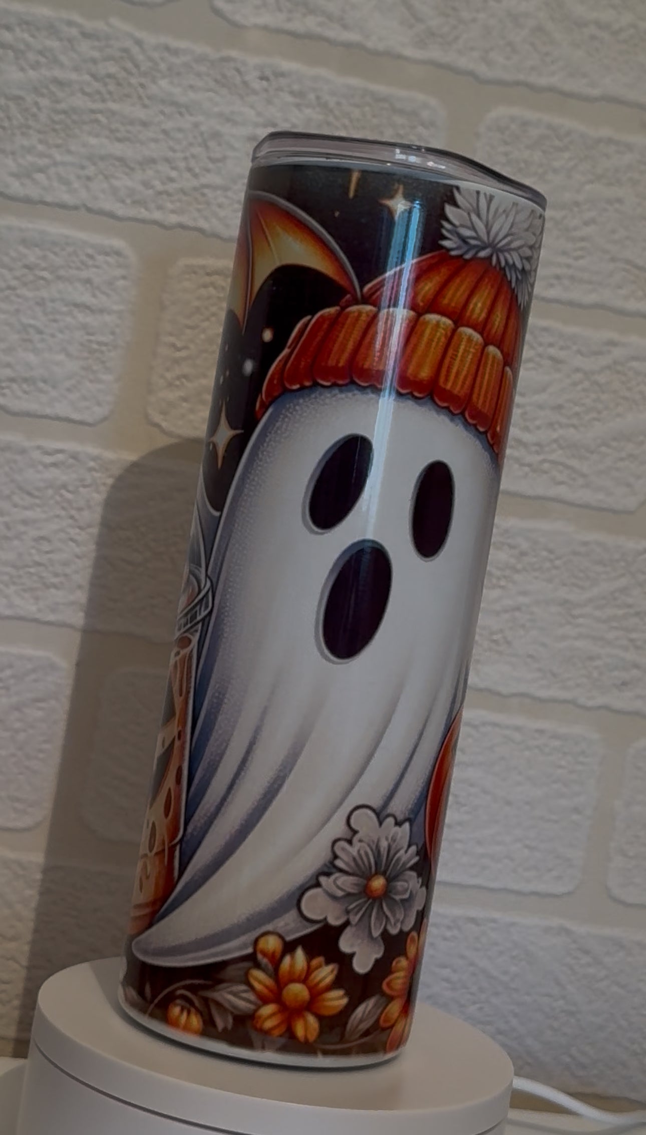 metal tumbler with straw