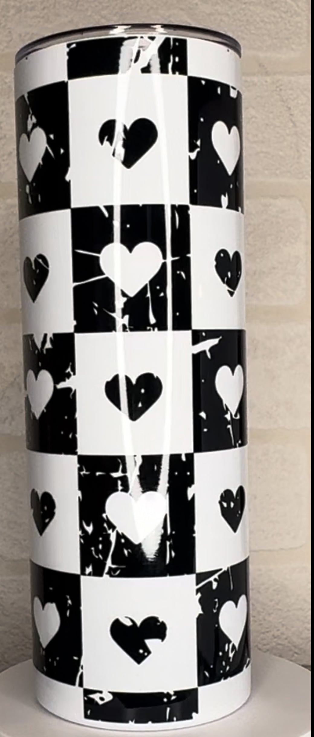 metal tumbler with straw