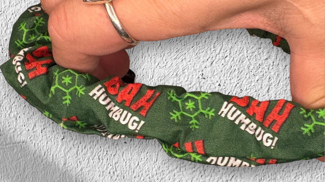 festive scrunchie