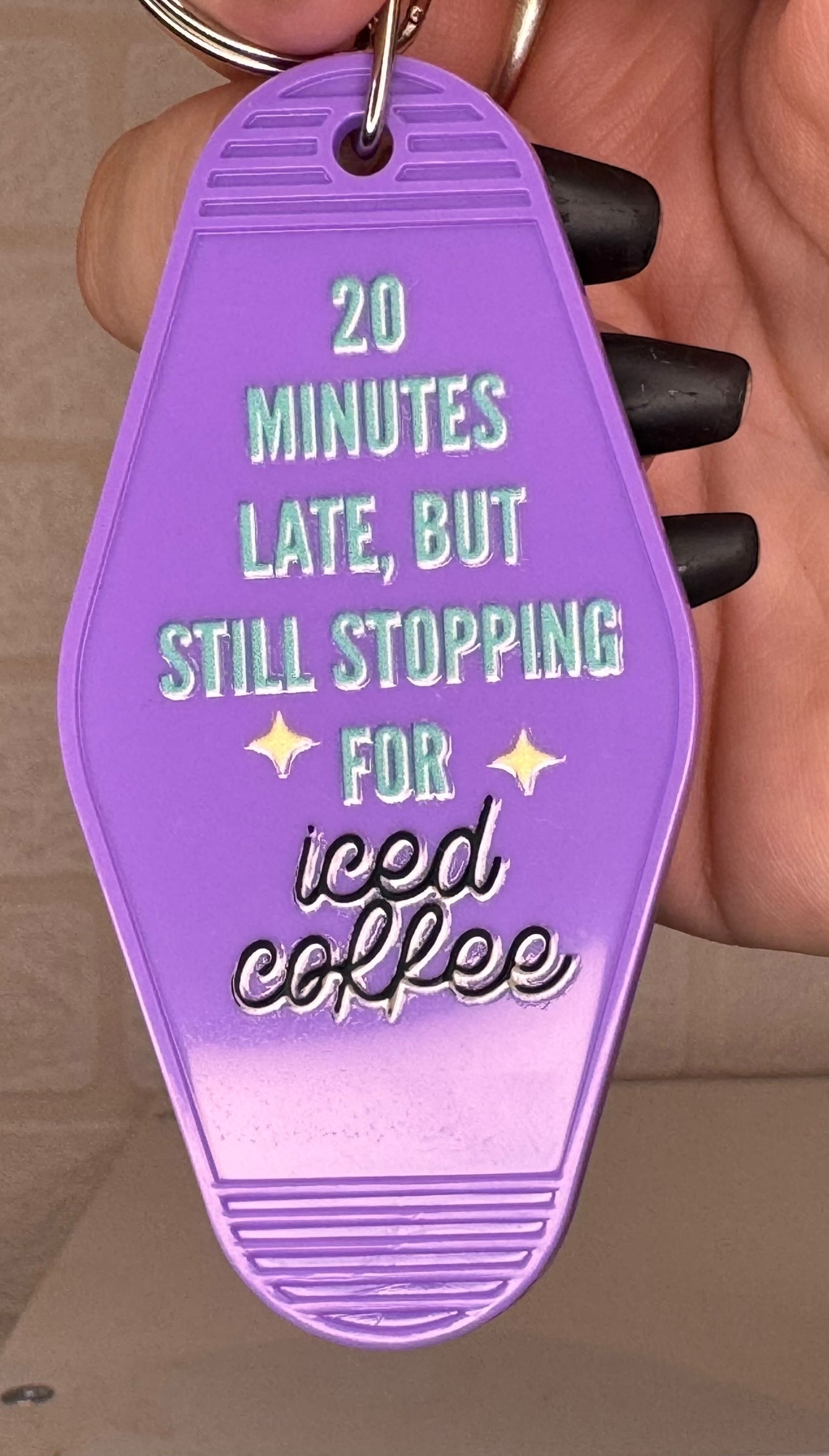 coffee motel keyrings