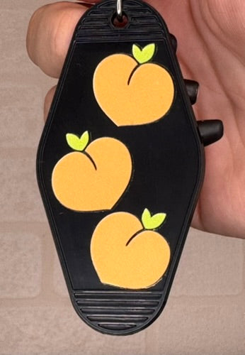 Plant themed Motel keyring