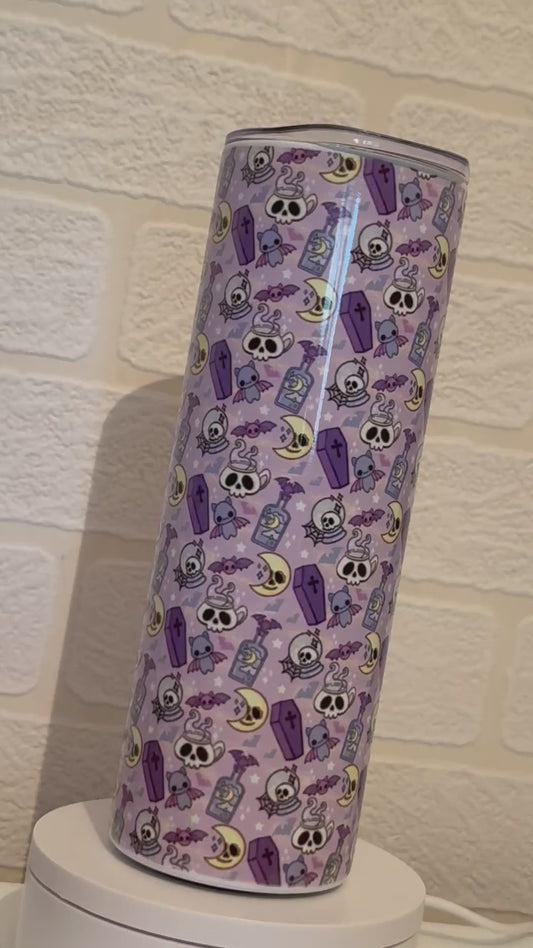 Cute spooky kawaii tumbler